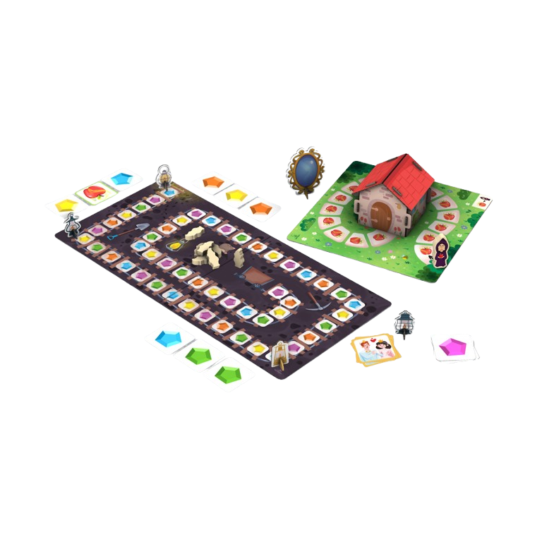 Blanche-Neige et les sept nains. Attention à la reine ! - Mes premiers jeux de société -  Sassi