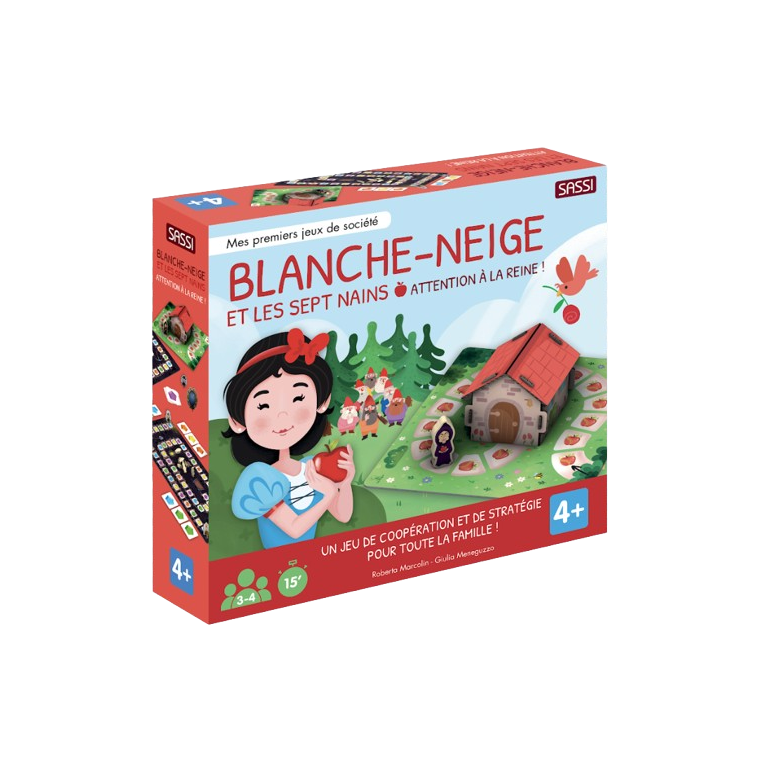 Blanche-Neige et les sept nains. Attention à la reine ! - Mes premiers jeux de société -  Sassi