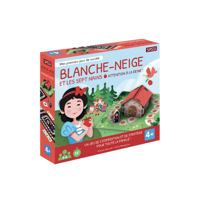 Blanche-Neige et les sept nains. Attention à la reine ! - Mes premiers jeux de société -  Sassi