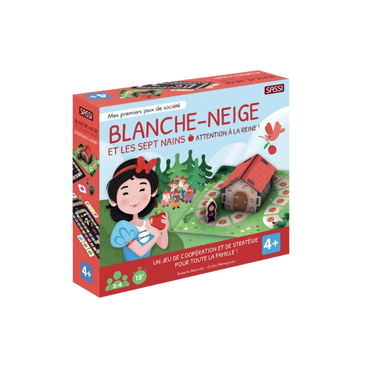 Blanche-Neige et les sept nains. Attention à la reine ! - Mes premiers jeux de société -  Sassi