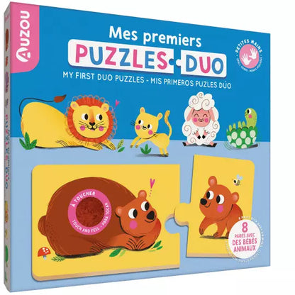 Mes premiers puzzle duo à toucher !