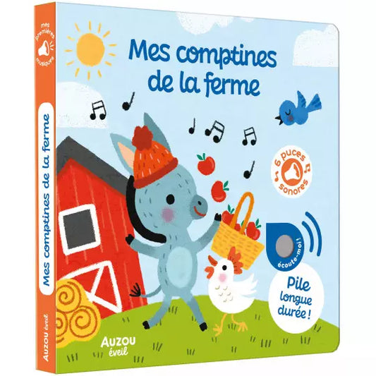 Mes premiers sonores  #Mes comptines de la ferme
