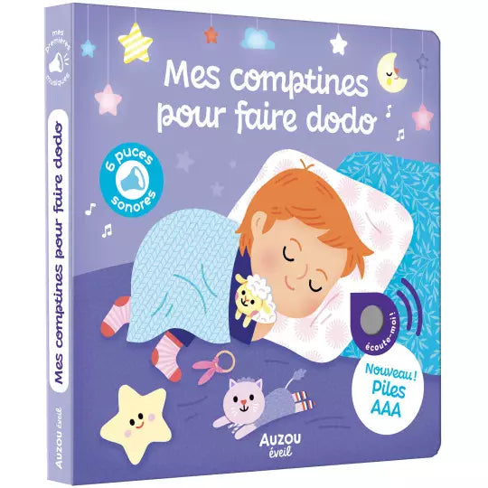 Mes premiers sonores #Mes comptines pour faire dodo