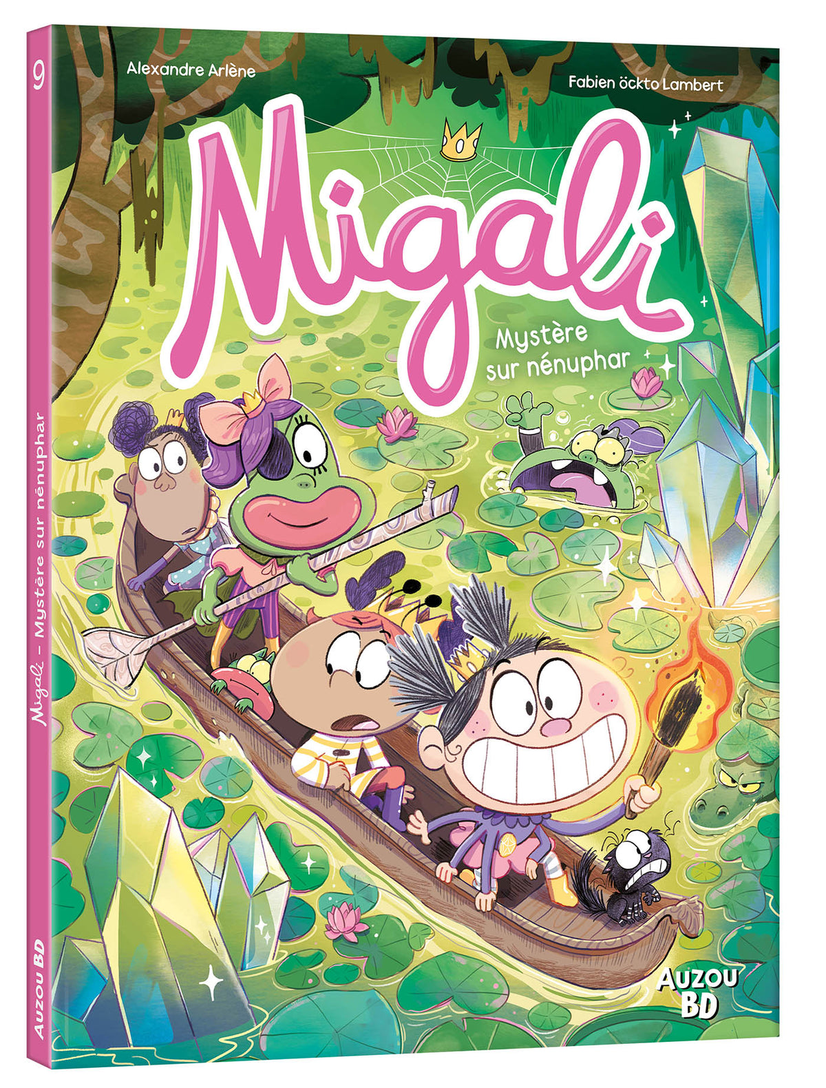 Migali - Tome 9 - Mystère sur nénuphar - Auzou