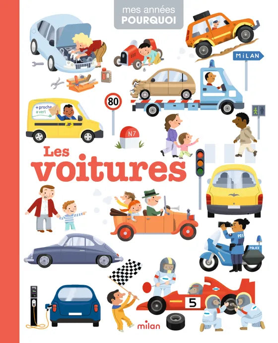 Mes années pourquoi – Les voitures, livre documentaire Milan