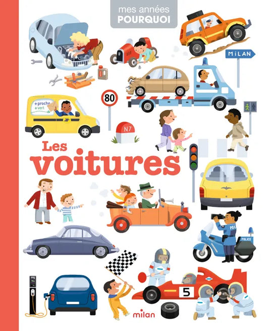 Mes années pourquoi – Les voitures, livre documentaire Milan