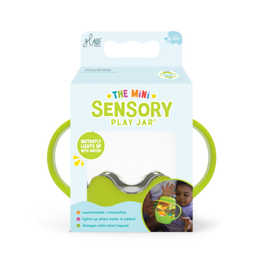 Mini Jar sensorielle - Verte - Glopals