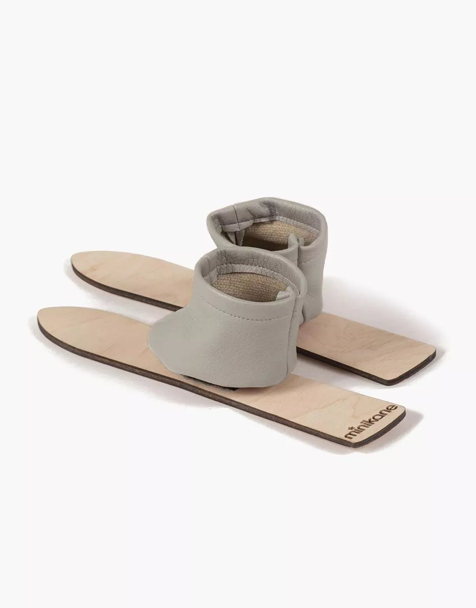 Paire de skis Cricri beige -  Minikane