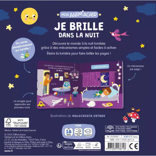 Mon anim'agier  #Je brille dans la nuit