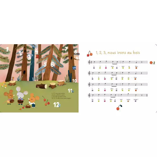 Mon livre piano #Mes toutes premières comptines au piano
