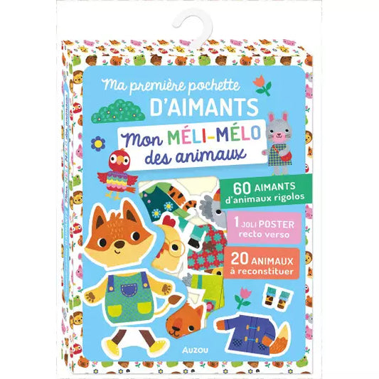 Ma pochette d'aimants #Mon méli mélo des animaux