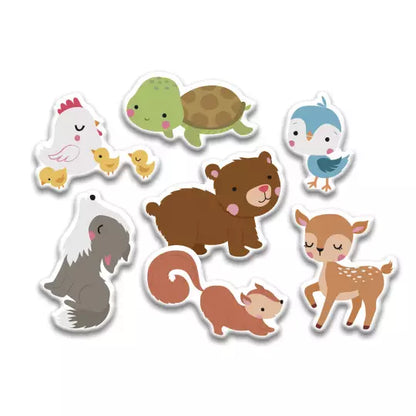 Mon petit coffret aimanté  #Les bébés animaux