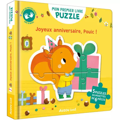 MON PREMIER LIVRE PUZZLE - JOYEUX ANNIVERSAIRE, POUIC !