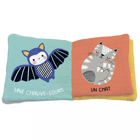 Mon premier livre tissu en lange  #Bonne nuit