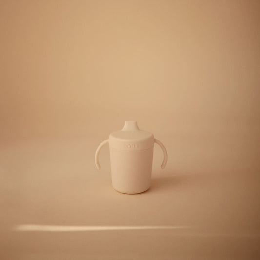 Gobelet en Silicone #Sable