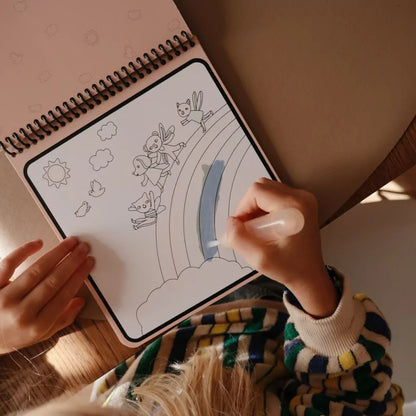 Cahier Fairies Coloriage a l'eau - Mushie