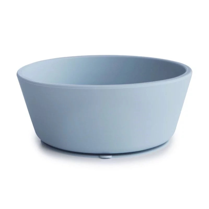 Bol en Silicone bleu - Mushie