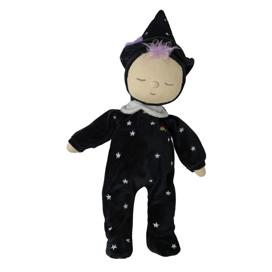 Dozy Dinkum Willa Witch Black – Poupée sorcière 32 cm – Olli Ella