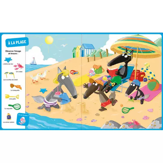 Cherche et trouve des tout-petits  #P'tit loup Vive les vacances !