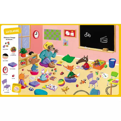 Cherche et trouve des tout-petits  #P'tit Loup  École