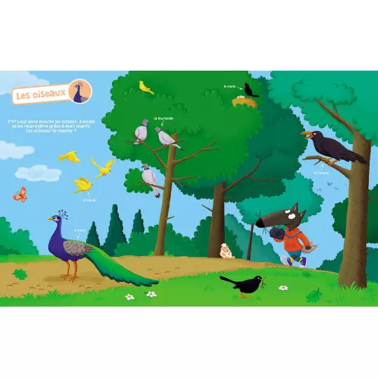 P'tit loup - Mon livre sonore  #Les animaux