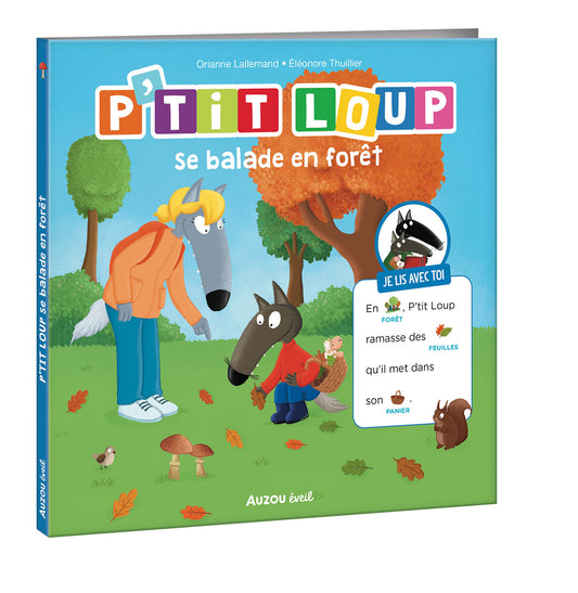 P'tit Loup se balade en forêt - Je lis avec toi - Livre Auzou