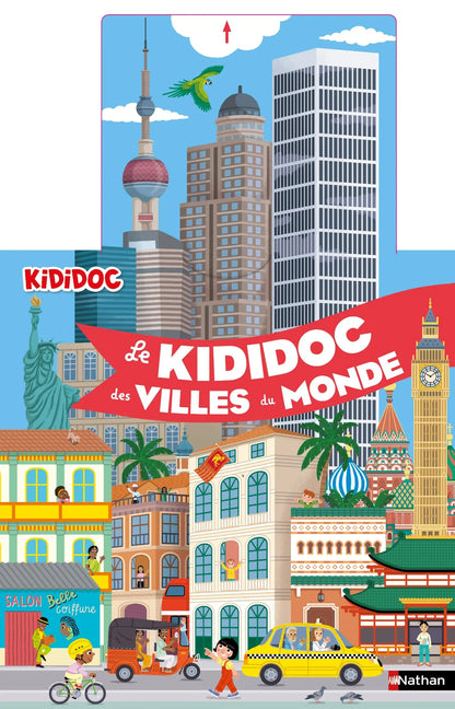 Le Kididoc des villes du monde – Livre animé dès 5 ans – Nathan