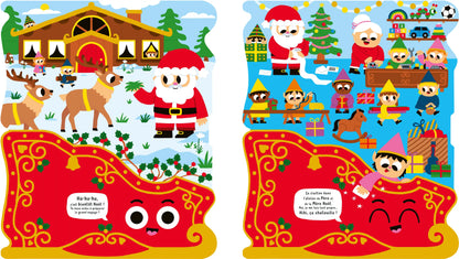 Super traîneau du Père Noël ! – Livre en forme de traîneau dès 18 mois – Nathan