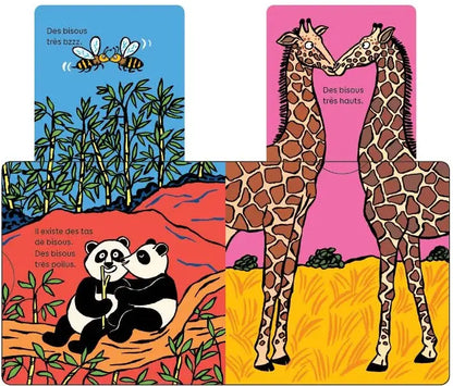 Super bisous - Un livre animé et tendre sur le thème adoré des bisous- Dès 6 mois - Nathan