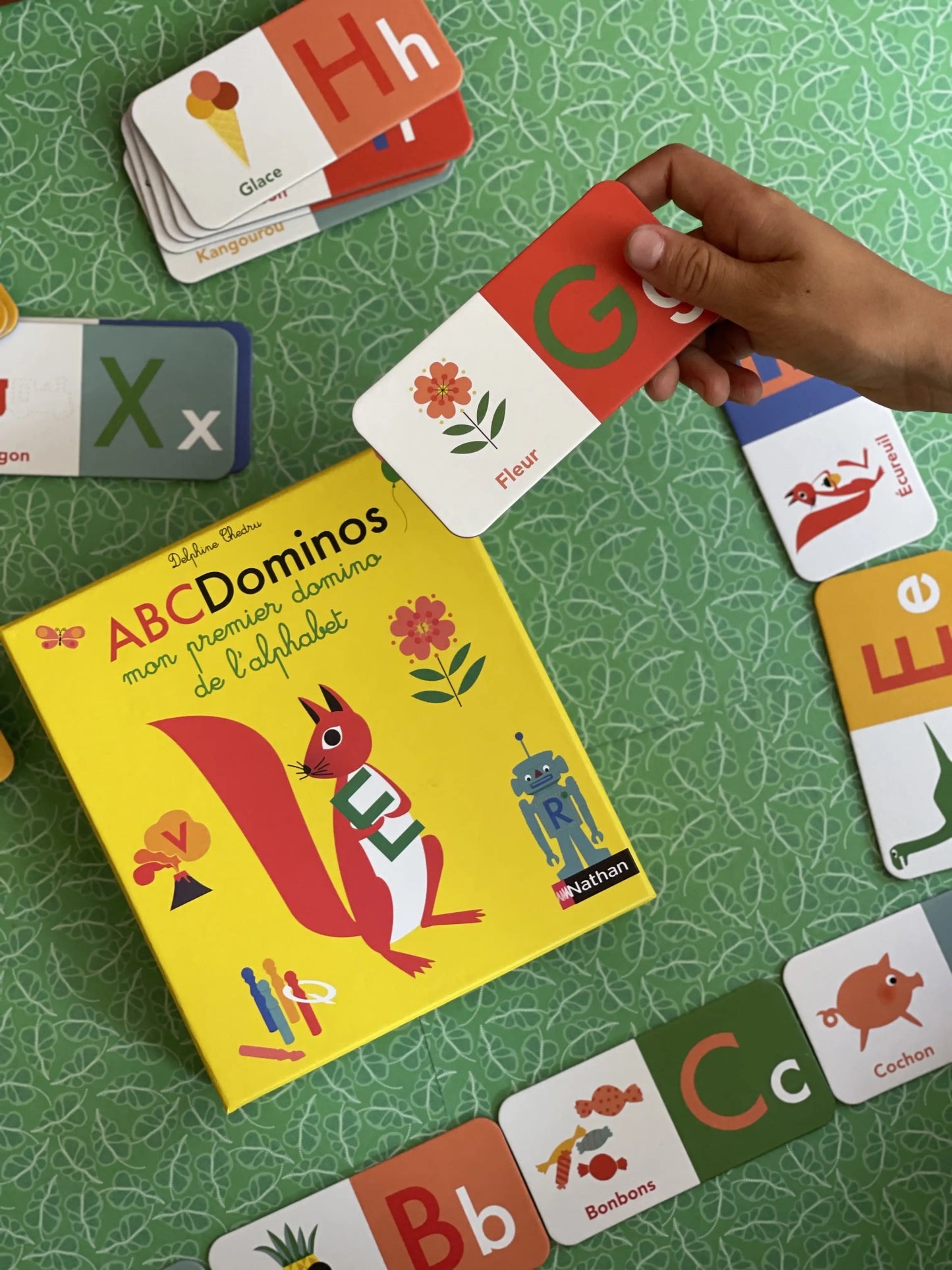 ABC Dominos - Mon premier domino de l'alphabet - Dès 4 ans - Jeu Nathan