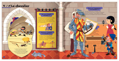 Le Kididoc – Au temps des châteaux forts – Dès 4 ans – Nathan