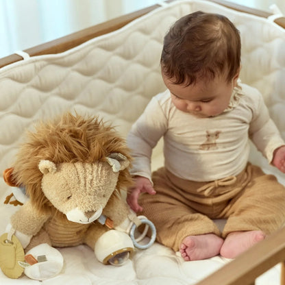 Peluche Activités Lion - Safari Friends - Little Dutch