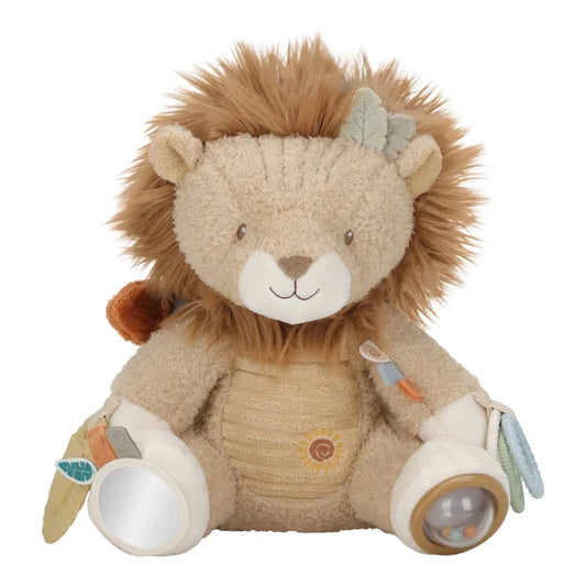 Peluche Activités Lion - Safari Friends - Little Dutch