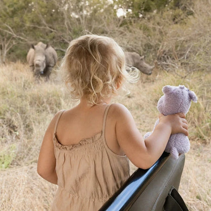 Peluche Hippopotame 17 cm - Safari Friends - Little Dutch
