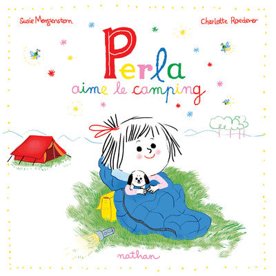 Perla aime le camping - Livre Nathan