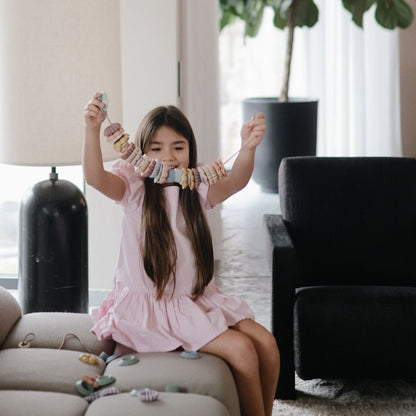 Jeu de perles a lacer - Mushies