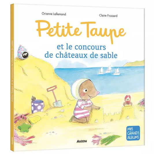 Petite taupe et le concours de châteaux de sable