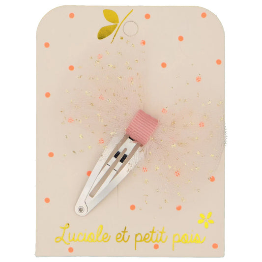 Barrette tutu - Rose – Luciole et petit pois