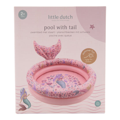 Piscine gonflable - Dreamy Mermaid - 80 cm - Little Dutch