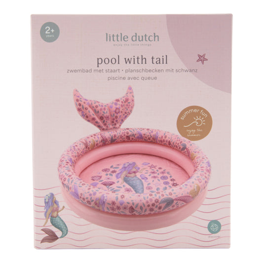 Piscine gonflable - Dreamy Mermaid - 80 cm - Little Dutch