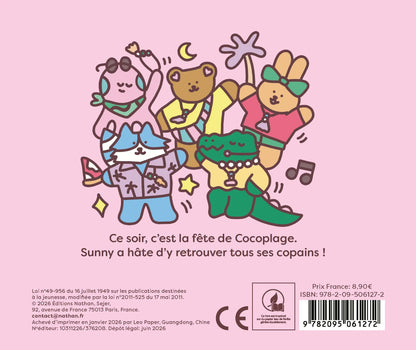 Sunny & ses amis - La fête de Cocoplage - Un bel album qui célèbre l'amitié et la créativité - Nathan