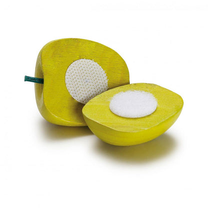 Pomme à découper en bois - dinette Erzi