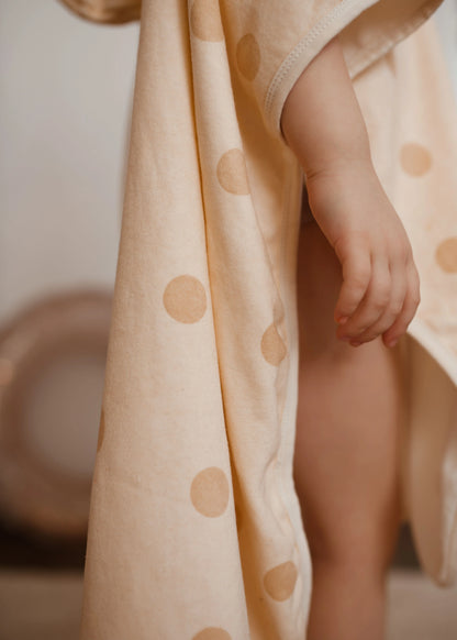 Poncho de bain Blush Dots – Mrs Ertha