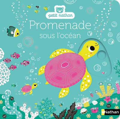 Promenade sous l'océan - livre d'éveil animé, pour les bébés dès 6 mois - Nathan