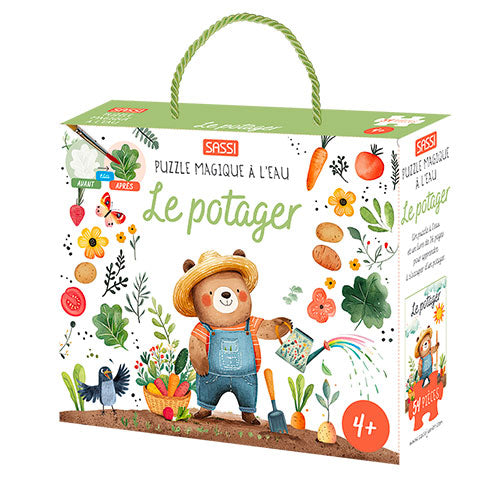 Puzzle Magique a l'eau - Le potager - Sassi