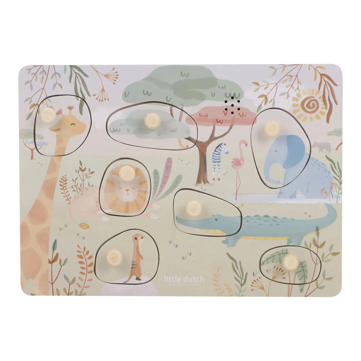 Puzzle sonore -  Safari Friends - Little Dutch