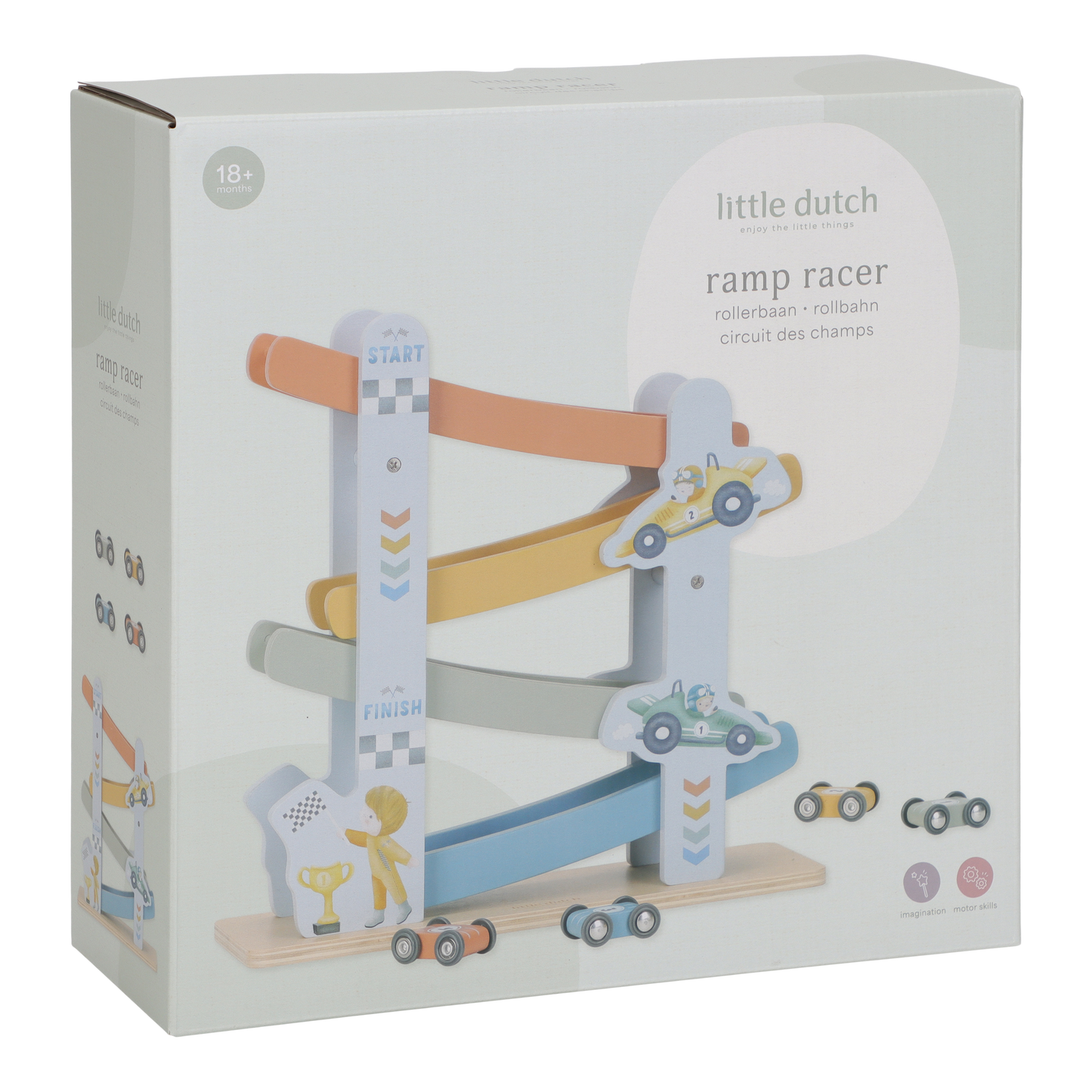Circuit rampe en bois  - Little Dutch