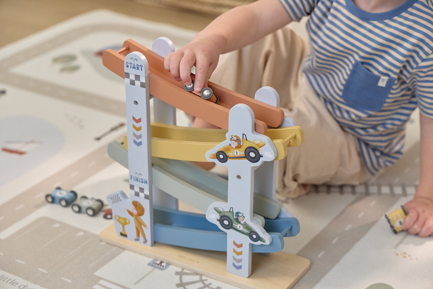 Circuit rampe en bois  - Little Dutch
