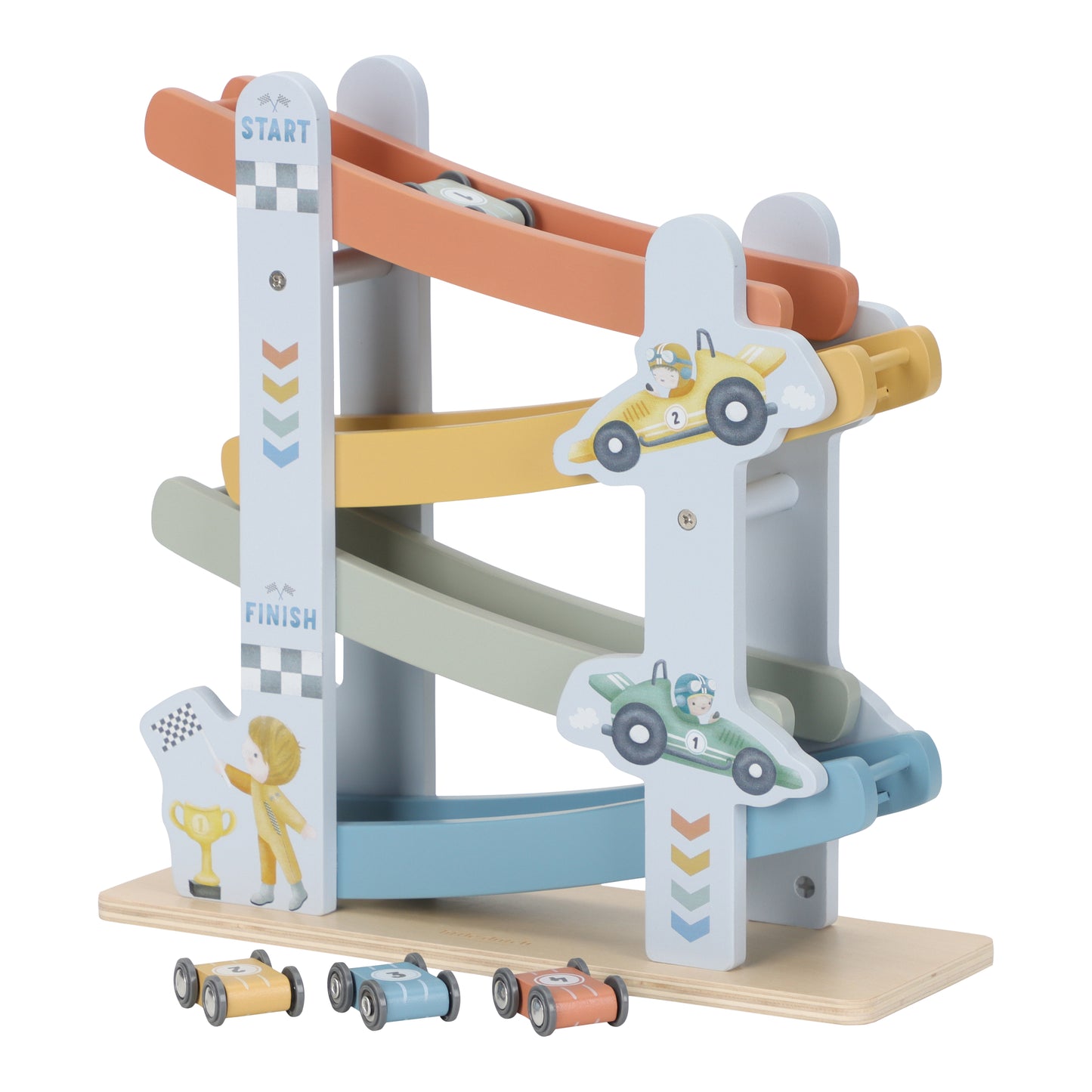 Circuit rampe en bois  - Little Dutch