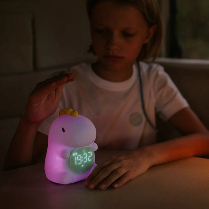 Réveil-veilleuse Dino pour enfant – Mary’s